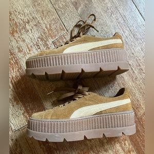 Fenty x Puma women’s cleated creeper sneaker suede platform